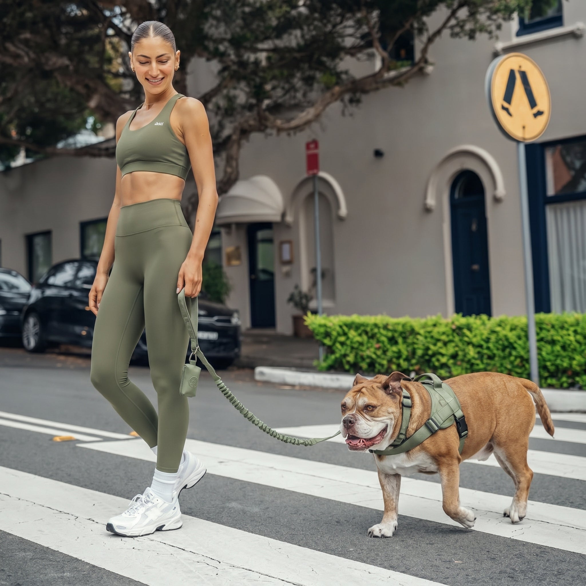 Zarpella™ Pack Paseo 3 en 1 — Arnés, Collar y Correa Táctica para Perros
